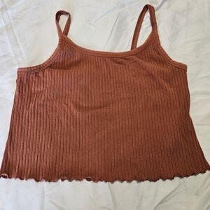Women's Old Navy Lettuce Trim Cropped Tank